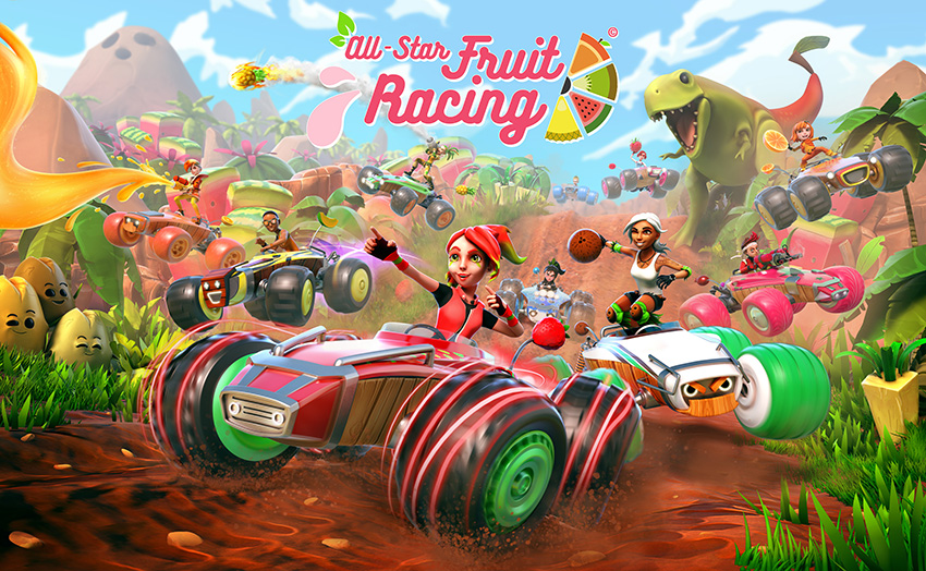 All Star Fruit Racing ya disponible en PlayStation 4
