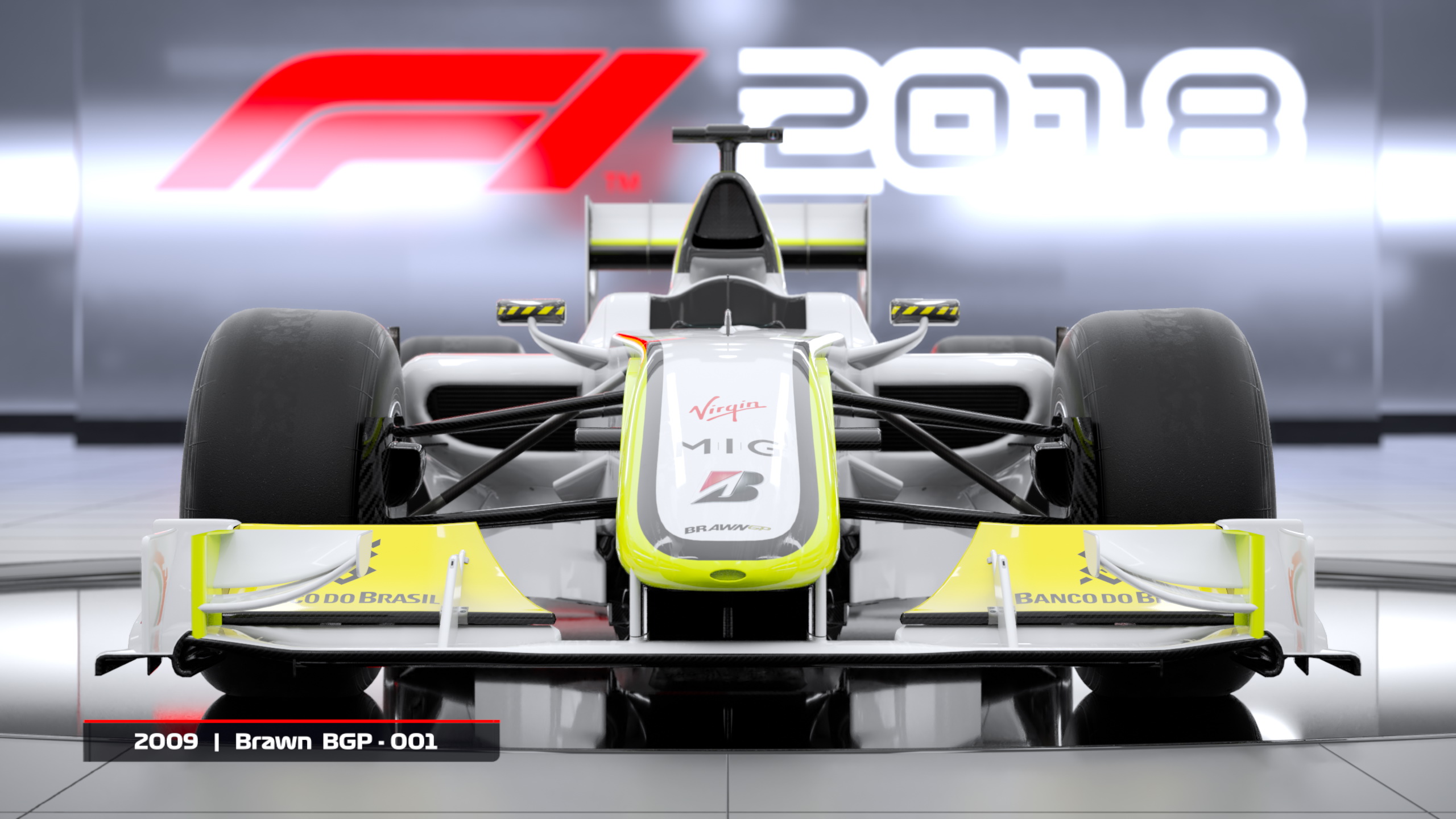 Los míticos Brawn GP y el Williams FW25 aparecerán en F1 2018. Revelada la campaña de reserva