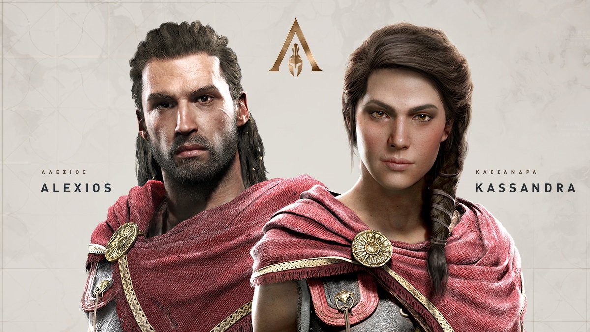 Assasin’s Creed Odyssey tendrá portada reversible para dar espacio a Alexios y Kassandra