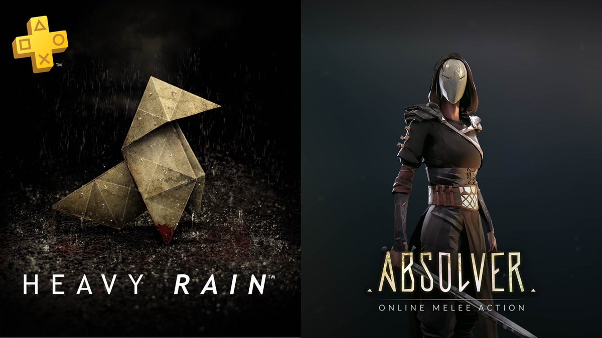 Absolver y Heavy Rain encabezan la lista de videojuegos gratuitos de PS Plus para el mes de Julio