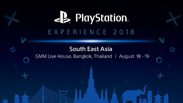 PlayStation Experience 2018 South East Asia se celebrará del 18 al 19 de Agosto | Confirmados los primeros títulos jugables