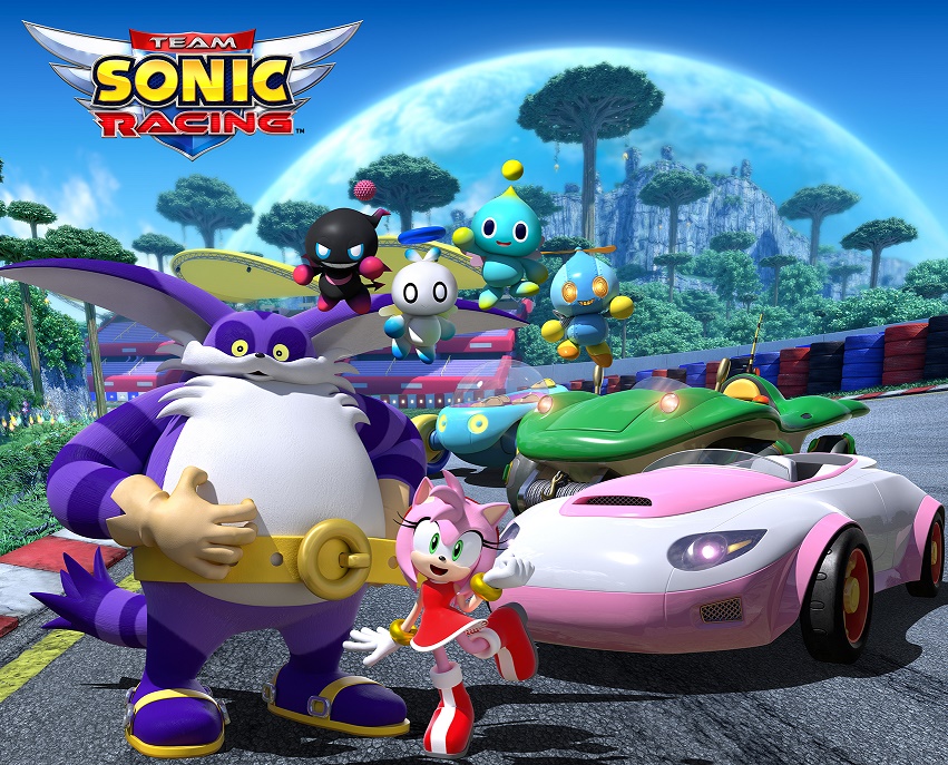 Amy Rose, Chao y Big the Cat confirman su presencia en Team Sonic Racing