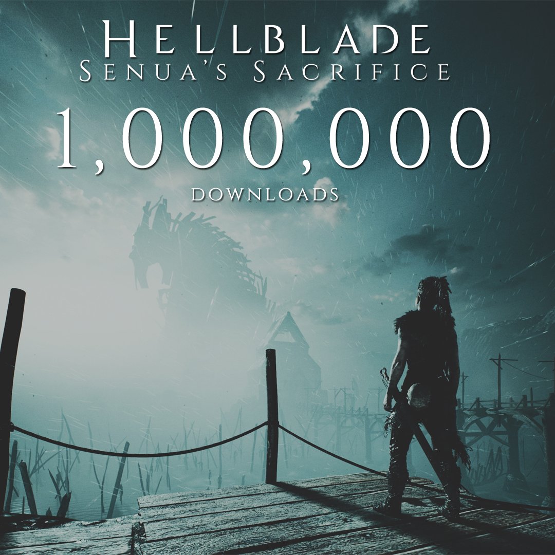 Hellblade: Senua’s Sacrifice alcanza el millón de copias vendidas entre todas las plataformas