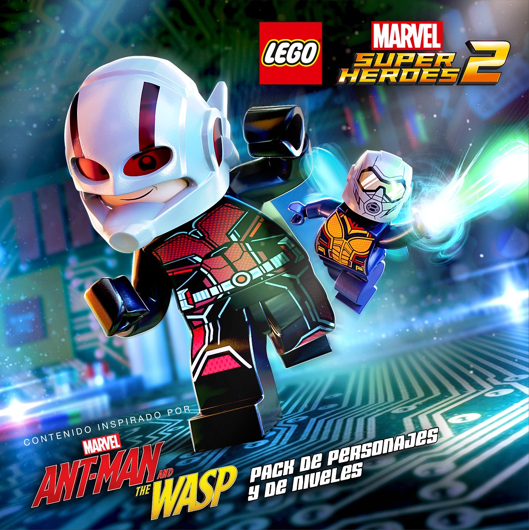 Ant-Man y la Avispa protagonizan el nuevo contenido descargable para LEGO Marvel Super Heroes 2