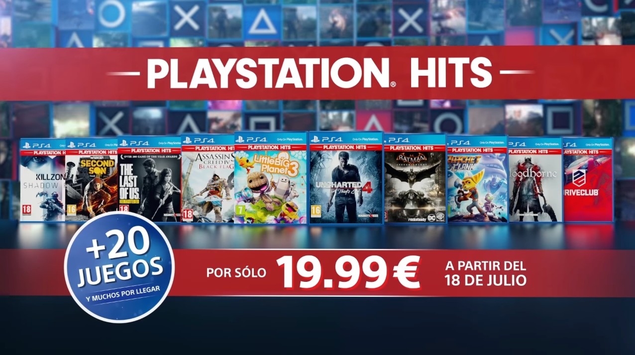 Ya disponible PlayStation Hits, los mejores títulos de PlayStation 4 al mejor precio