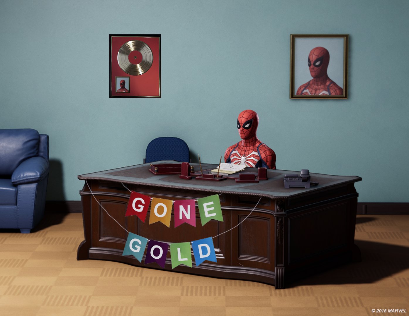 Spider-Man ya es ‘Gold’ y está listo para lanzarse
