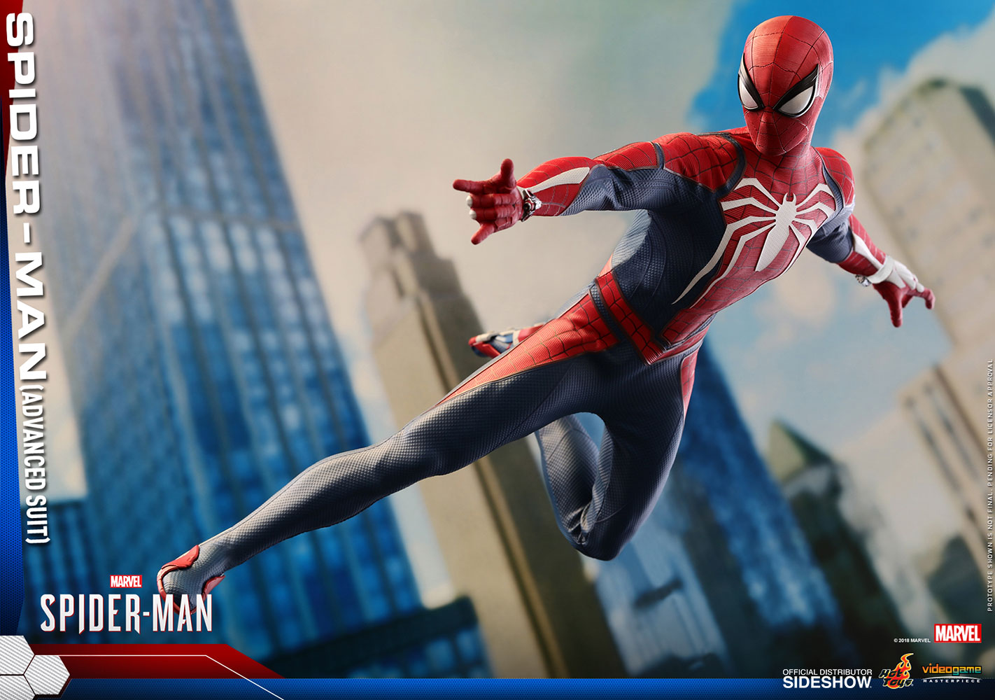 Hot Toys presenta su espectacular figura inspirada en el Spider-Man de Insomniac Games