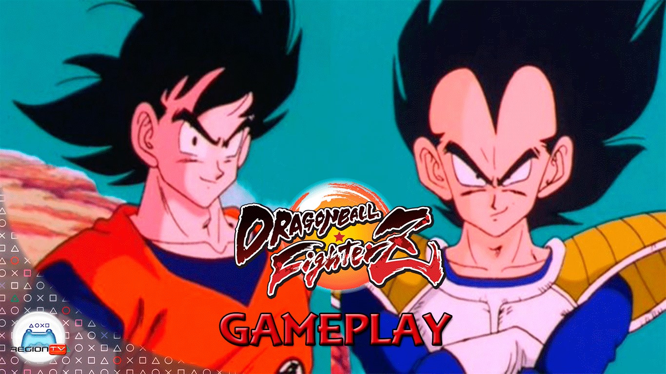 RegiónTV | Gameplay: Dragon Ball FighterZ : Goku y Vegeta base