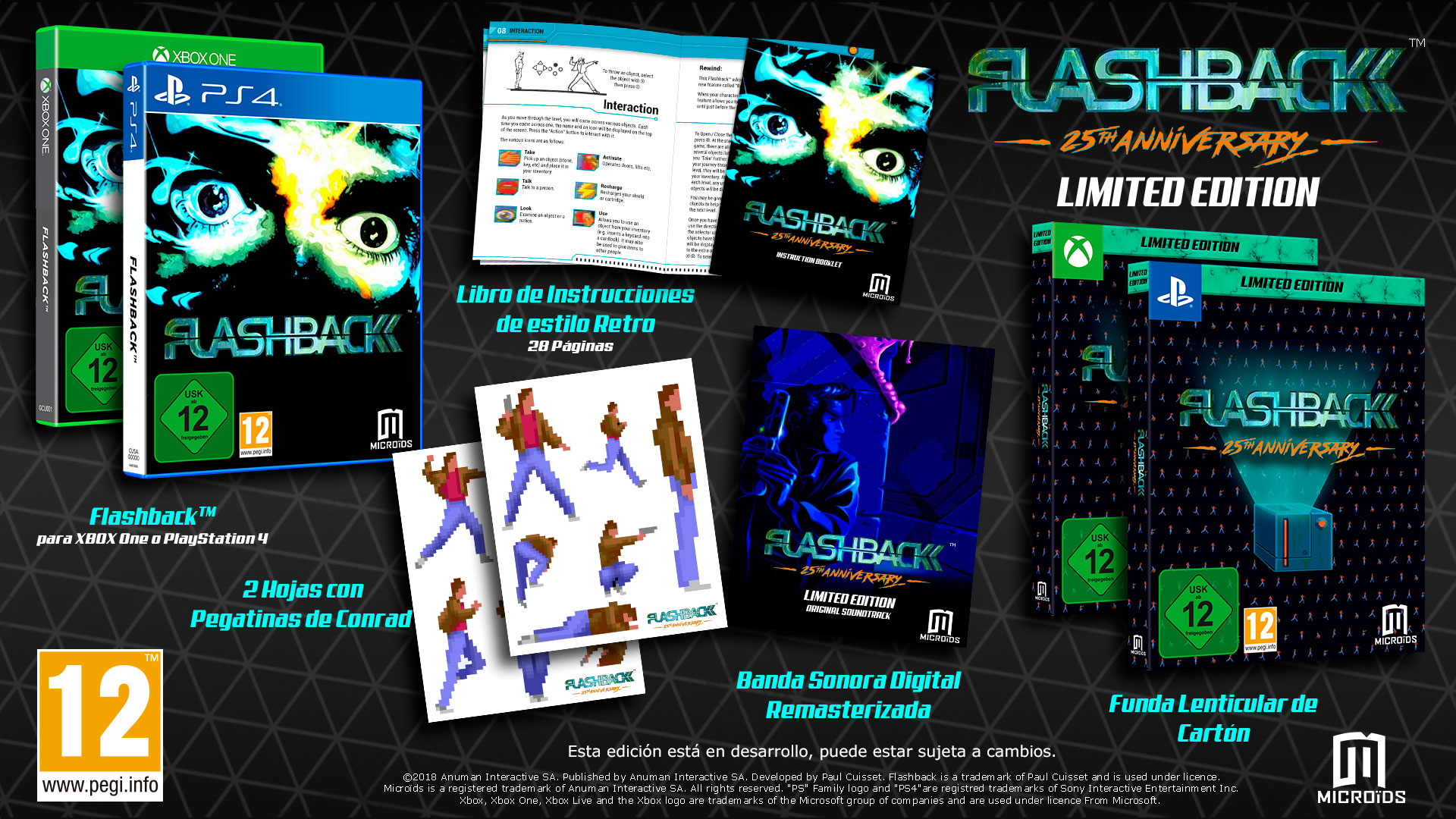 Flashback 25th Anniversary confirma su lanzamiento en PS4 y Xbox One para el 25 de octubre