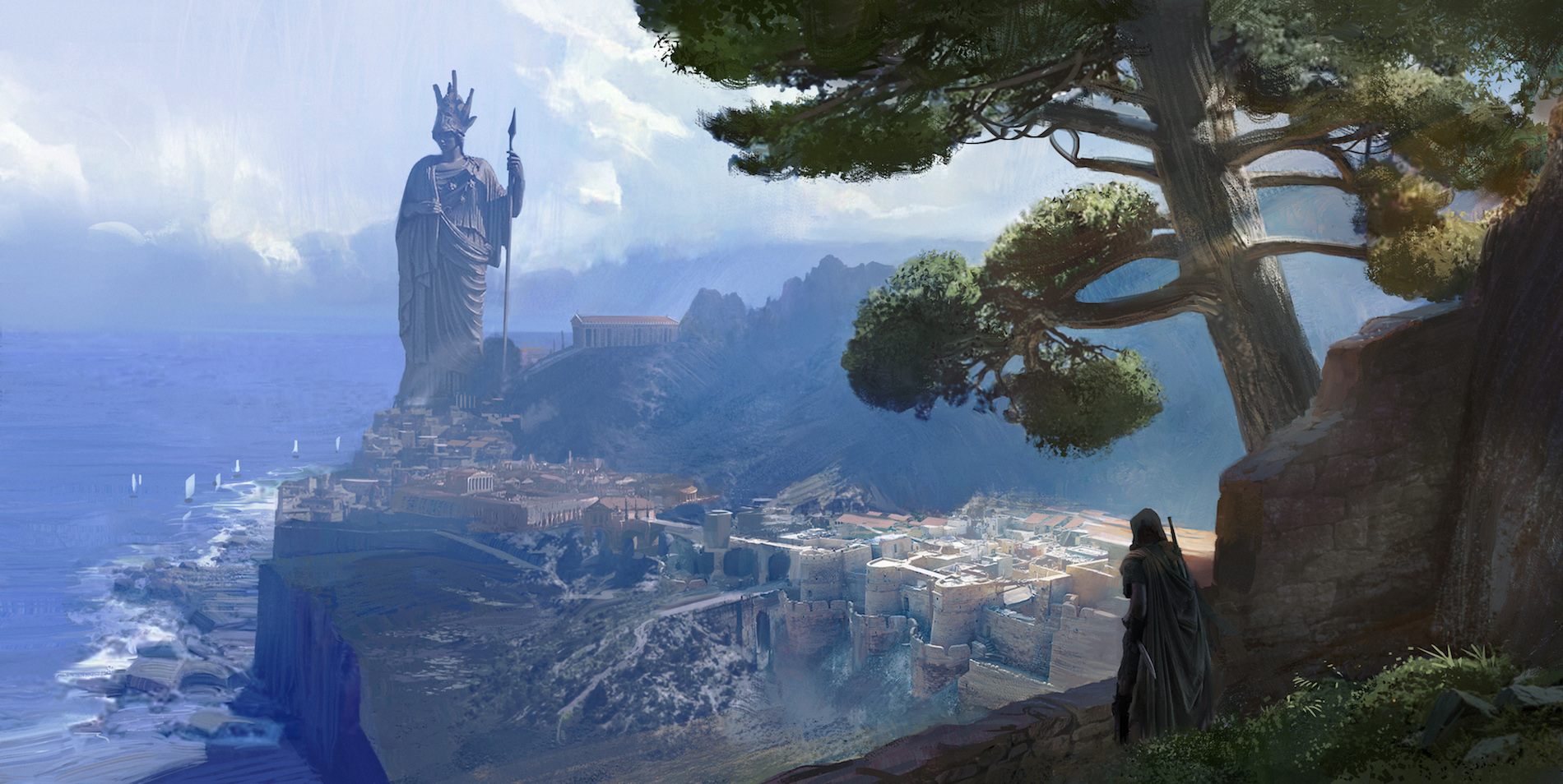Assassin’s Creed Odyssey nos muestra a Pythia y Atenea en nuevas e increíbles imágenes