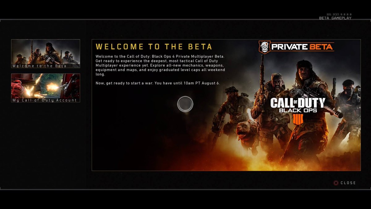 La BETA privada de Call of Duty: Black Ops 4 ya está disponible en PlayStation 4