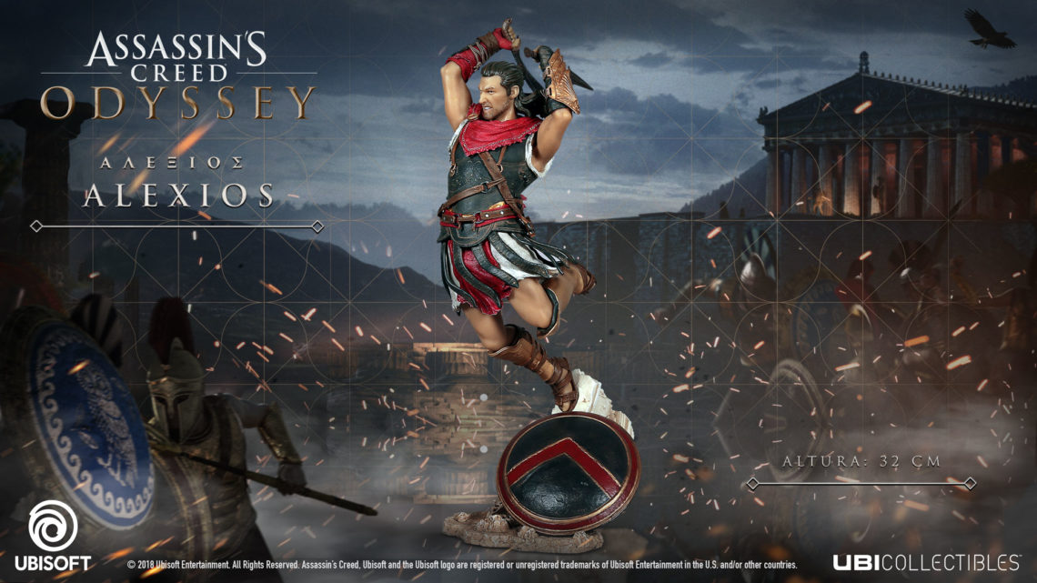 Ya disponibles las figuras Ubicollectibles de Assassin’s Creed Odyssey