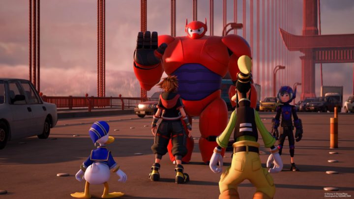 Kingdom Hearts lll contará con las voces originales de Big Hero 6