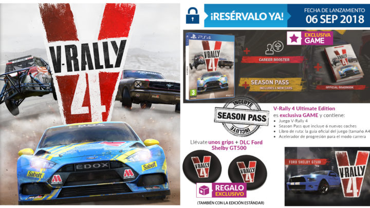 Estos son los contenidos de la Ultimate Edition de V-Rally 4, a la venta sólo en GAME