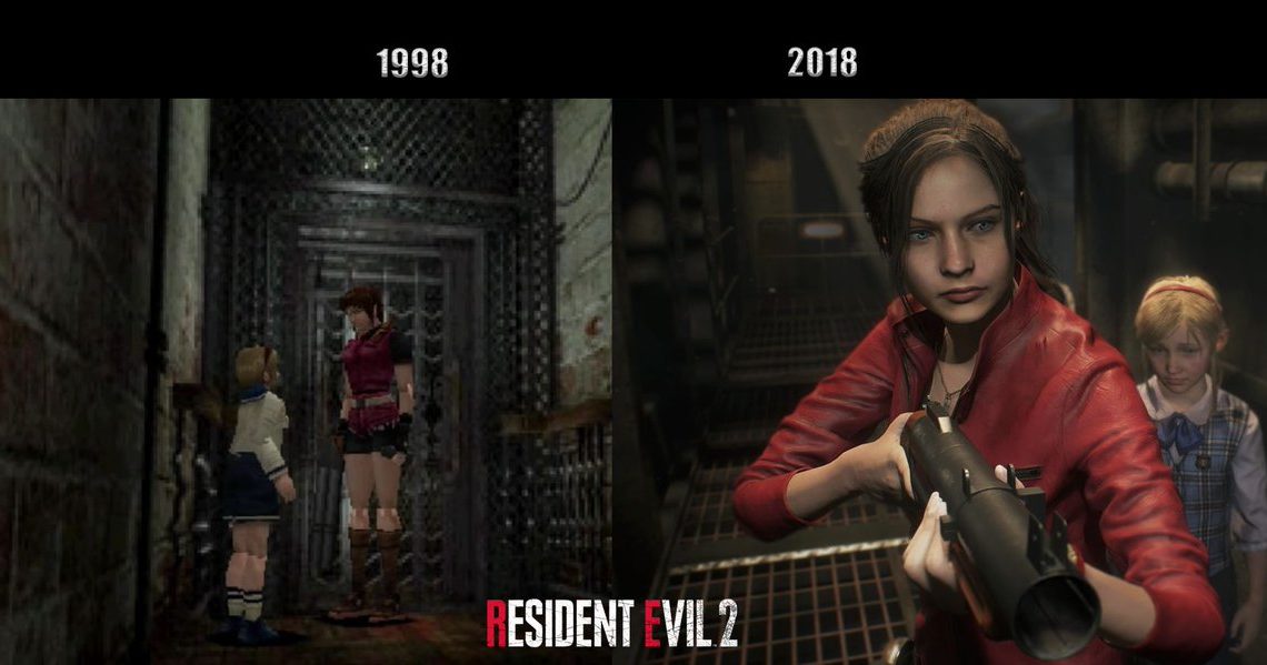 Capcom nos muestra cómo ha cambiado Resident Evil 2 en estos 20 años