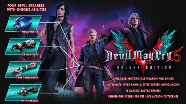 Devil May Cry 5 | Multitud de gameplays centrados en las diferentes armas del juego