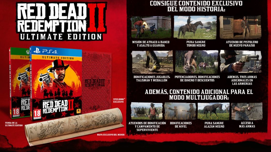 GAME detalla sus ediciones especiales y merchandising oficial de Red Dead Redemption 2