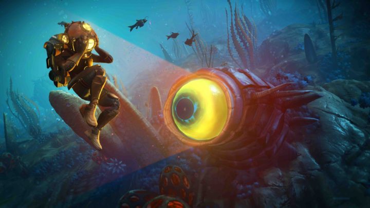 No Man’s Sky sumerge al jugador en el mundo acuático con la actualización ‘The Abyss’, disponible en PS4
