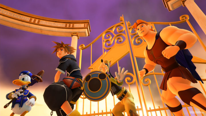 Sora regresa al Olimpo y Villa Crepúsculo en la nueva galería de imágenes de Kingdom Hearts III