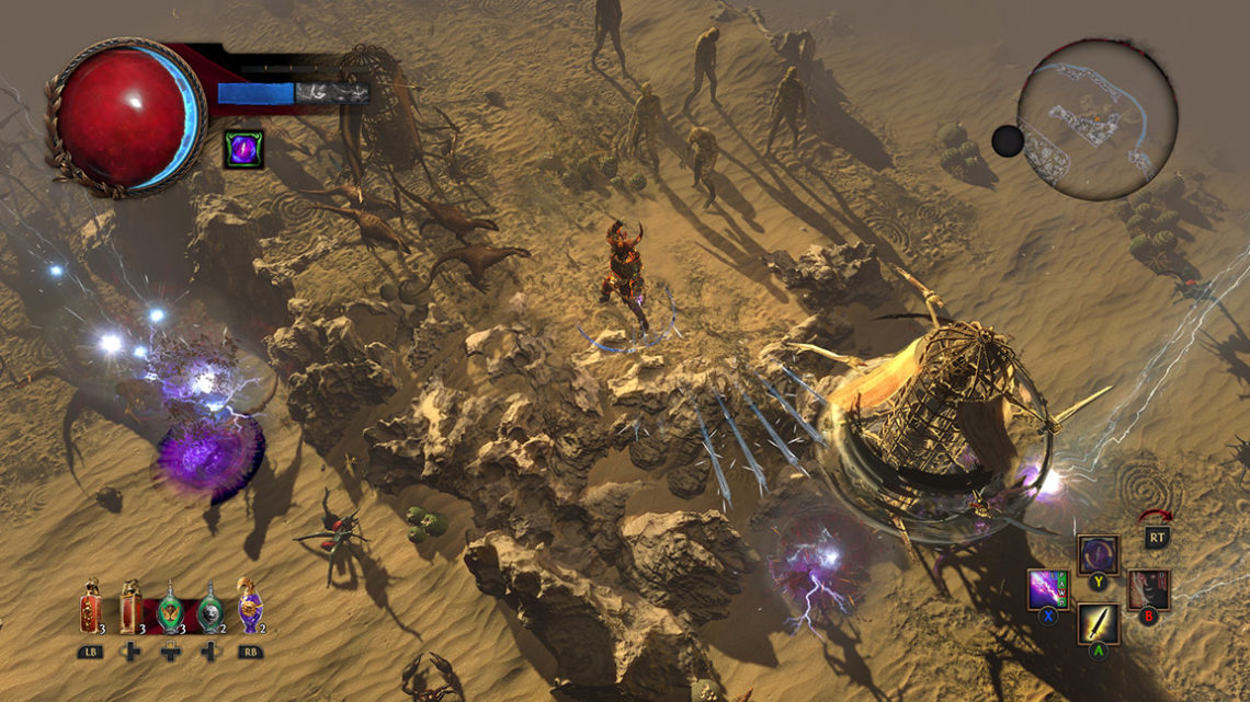 Path of Exile, el free-to-play de Grinding Gear Games, aparece listado para PlayStation 4