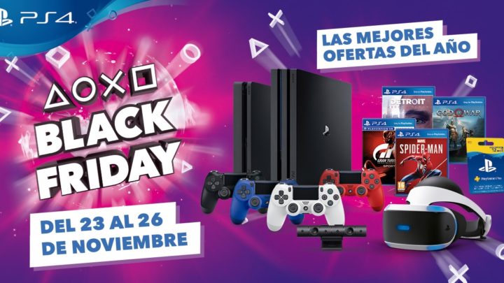 La promoción Black Friday llega a PlayStation 4 con descuentos y ofertas en todas las versiones de la consola