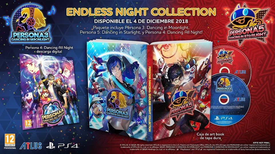 Nuevo tráiler promocional de Persona Endless Night Collection
