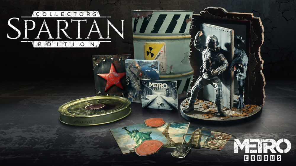 Anunciada la Spartan Collector’s Edition de Metro Exodus | Descubre sus contenidos en su nuevo tráiler