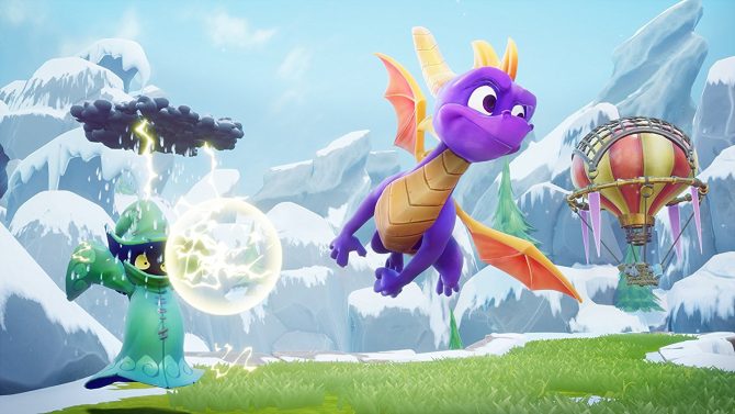 Spyro Reignited Trilogy | Nuevo gameplay del nivel ‘Frozen Altars’ perteneciente a Spyro: Year of the Dragon