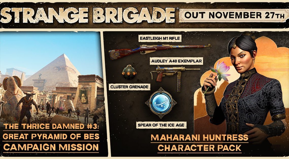 Disponible el modo foto de Strange Brigade además de un nuevo personaje jugable