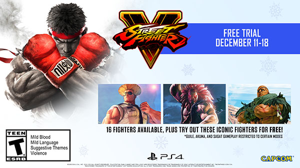 Street Fighter V: Arcade Edition se podrá jugar gratuitamente la próxima semana
