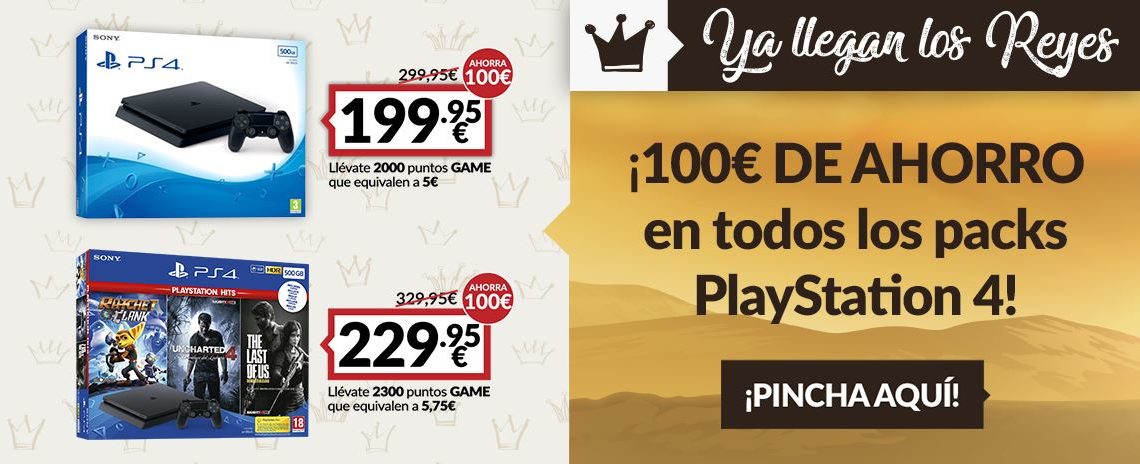 Cientos de ofertas en consolas y videojuegos con la promoción “Ya llegan los Reyes a GAME”