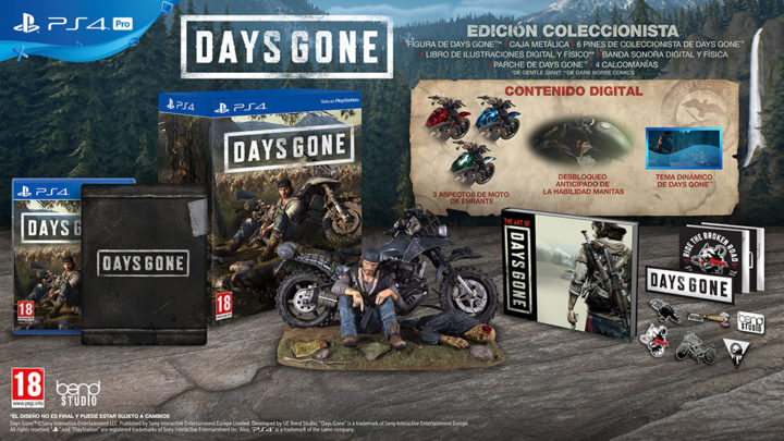 Sony presenta la edición especial y coleccionista de Days Gone