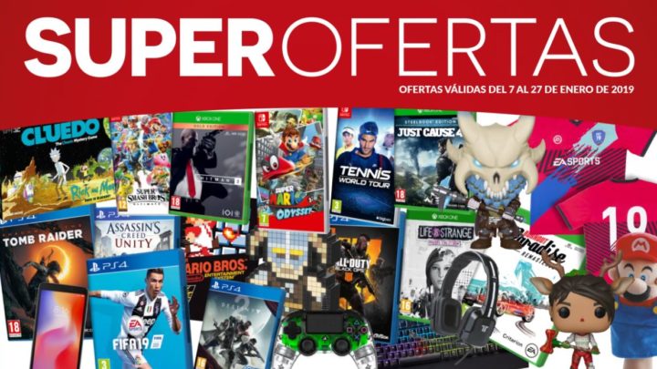 GAME anuncia sus ‘Super ofertas de enero’ en consolas, juegos, mandos o suscripciones