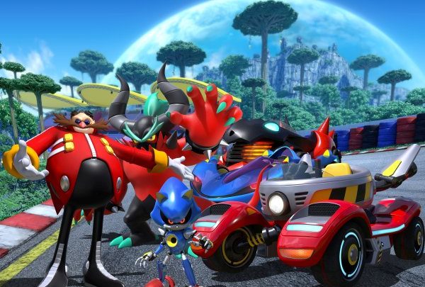 Team Sonic Racing confirma a Eggman, Metal Sonic y Zavok como personajes jugables
