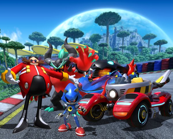 Team Sonic Racing confirma a Eggman, Metal Sonic y Zavok como personajes jugables