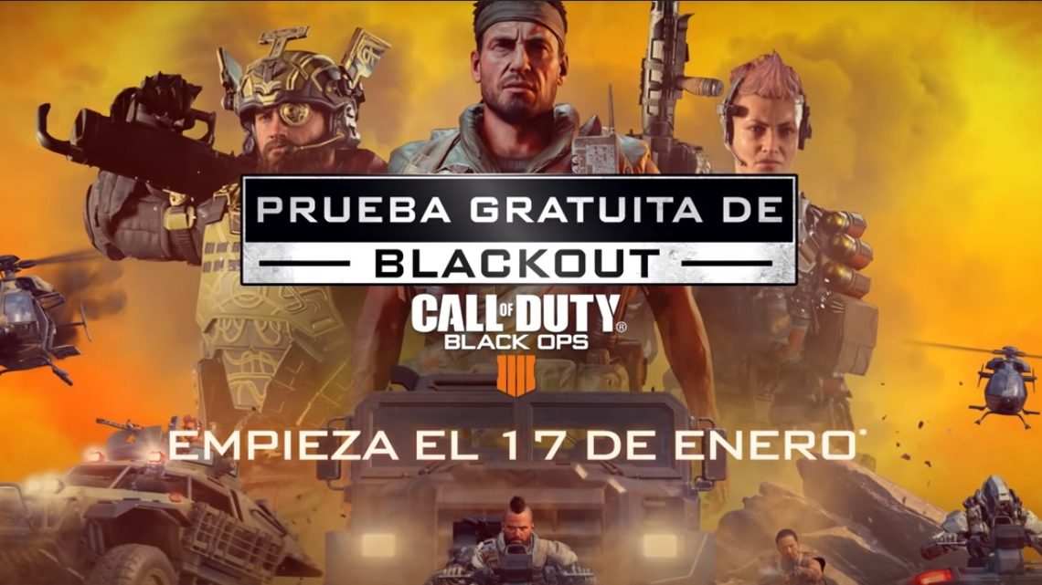 Ya disponible la prueba gratuita de Blackout de Call of Duty: Black Ops 4