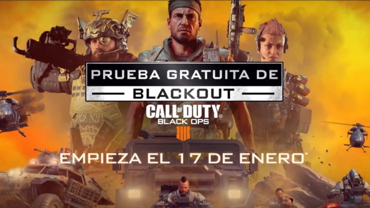 Blackout, el Battle Royale de Call of Duty: Black Ops 4, gratuito del 17 al 24 de enero