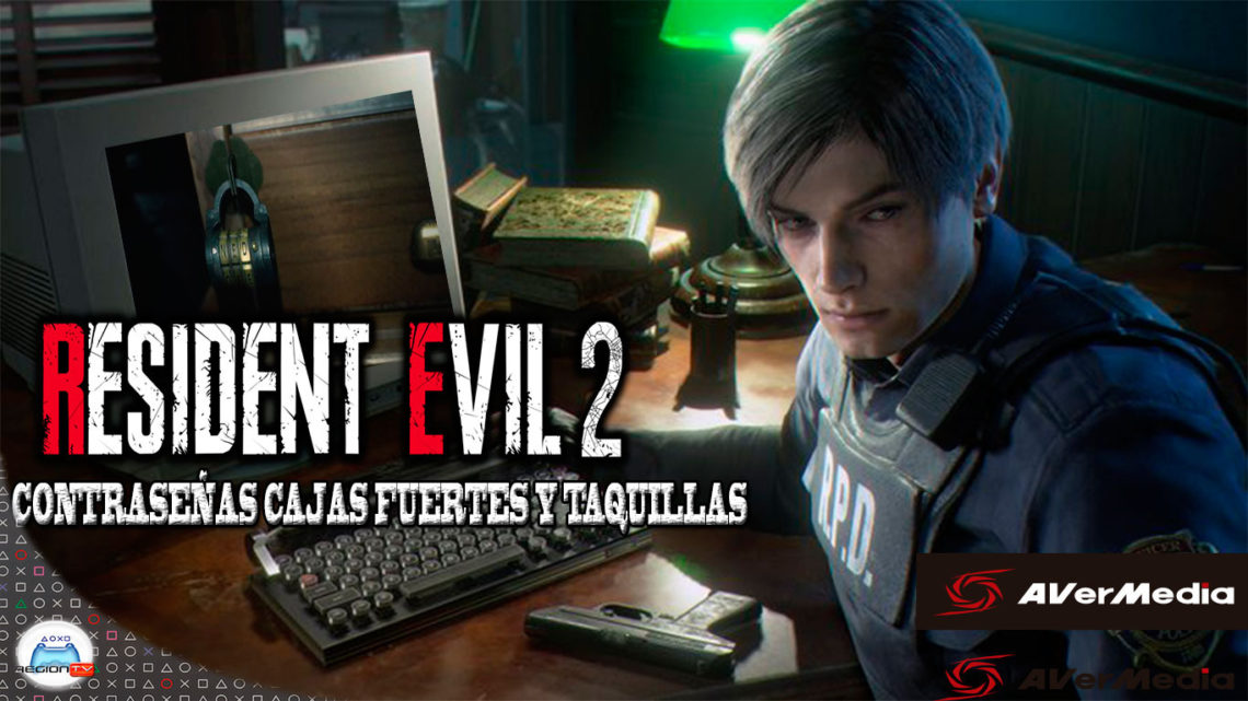 Resident Evil 2 Remake | Contraseñas cajas fuertes y taquillas Comisaria