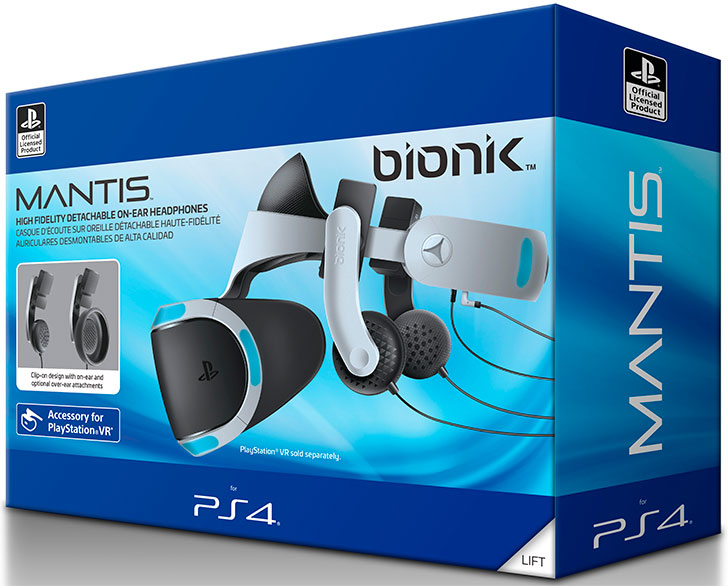 Anunciados los nuevos auriculares Mantis para PlayStation VR con licencia oficial