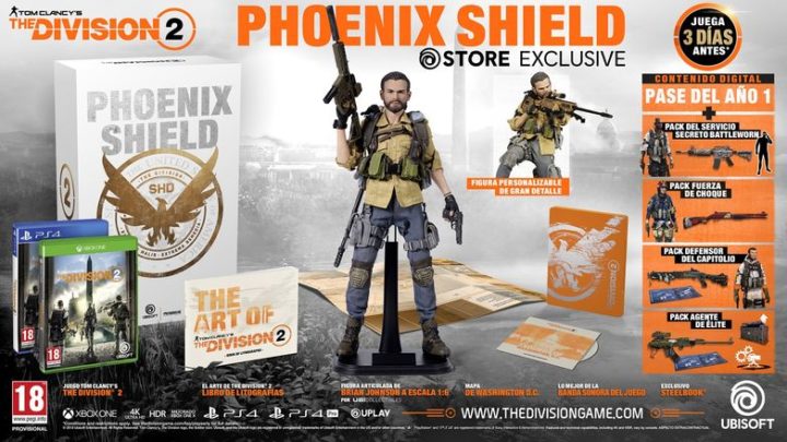La Edición Coleccionista ‘Phoenix Shield’ de The Division 2 se presenta en un nuevo tráiler