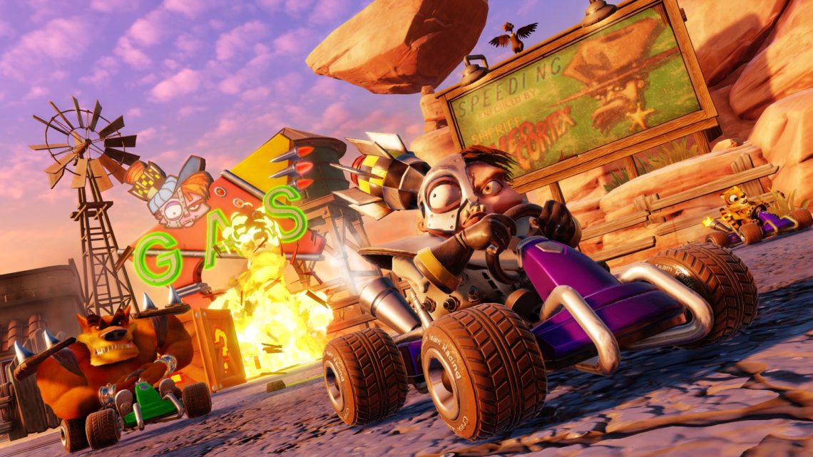 Crash Team Racing: Nitro-Fueled muestra sus divertidas carreras en un nuevo gameplay