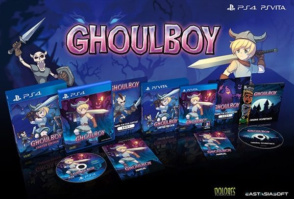 Anunciada la edición física limitada de GhoulBoy para PlayStation 4 y Playstation Vita