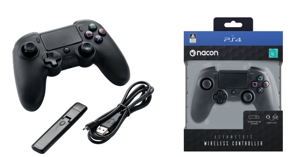 NACON presenta el Asymmetric Wireless Controller para PS4