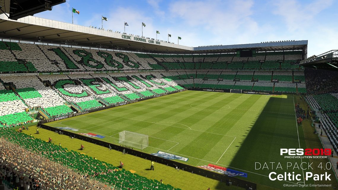 PES 2019 | Ya disponible el Data Pack 4.0 con los estadios de Celtic y Rangers, actualizaciones de caras y mucho más
