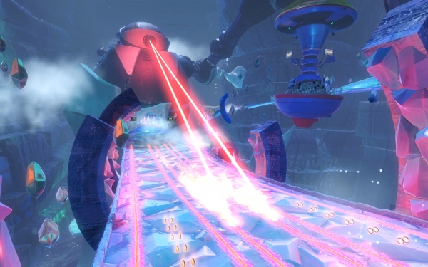 El circuito Frozen Junkyard protagoniza el nuevo tráiler de Team Sonic Racing