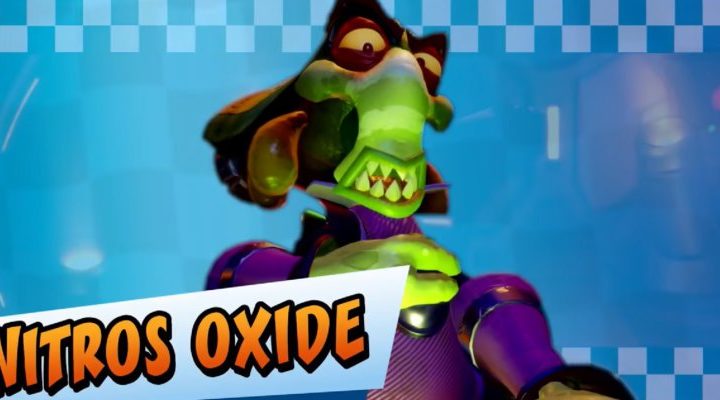 Nitros Oxide confirma su presencia en el plantel de Crash Team Racing Nitro-Fueled