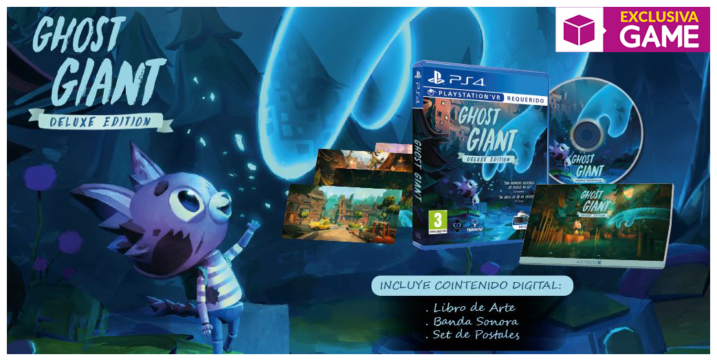 GAME anuncia la edición limitada exclusiva que tendrán de Ghost Giant para PlayStation VR