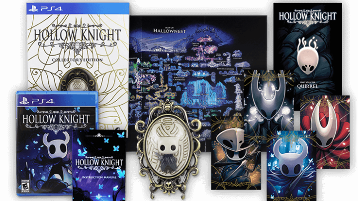 Así luce la espectacular Edición Coleccionista de Hollow Knight para PlayStation 4, Switch y PC