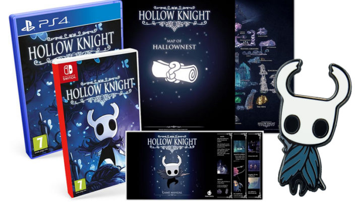 Llévate un pin exclusivo al reservar la edición física de Hollow Knight en GAME