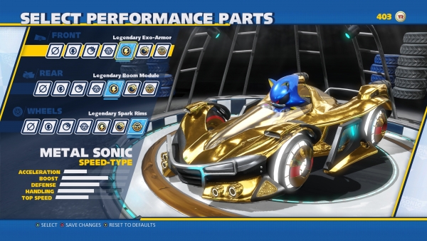 Team Sonic Racing exhibe la personalización de sus vehículos en un nuevo gameplay